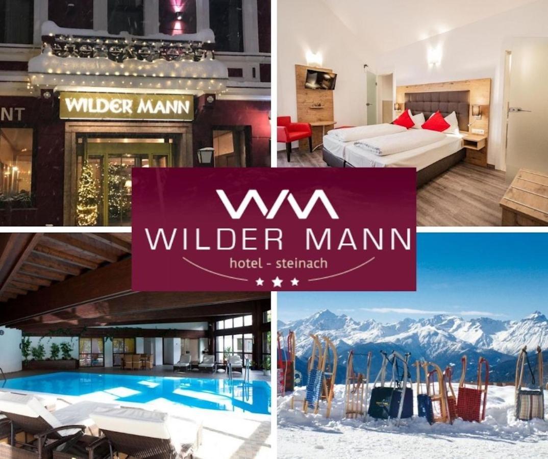 Hotel Wilder Mann Steinach am Brenner Exteriör bild