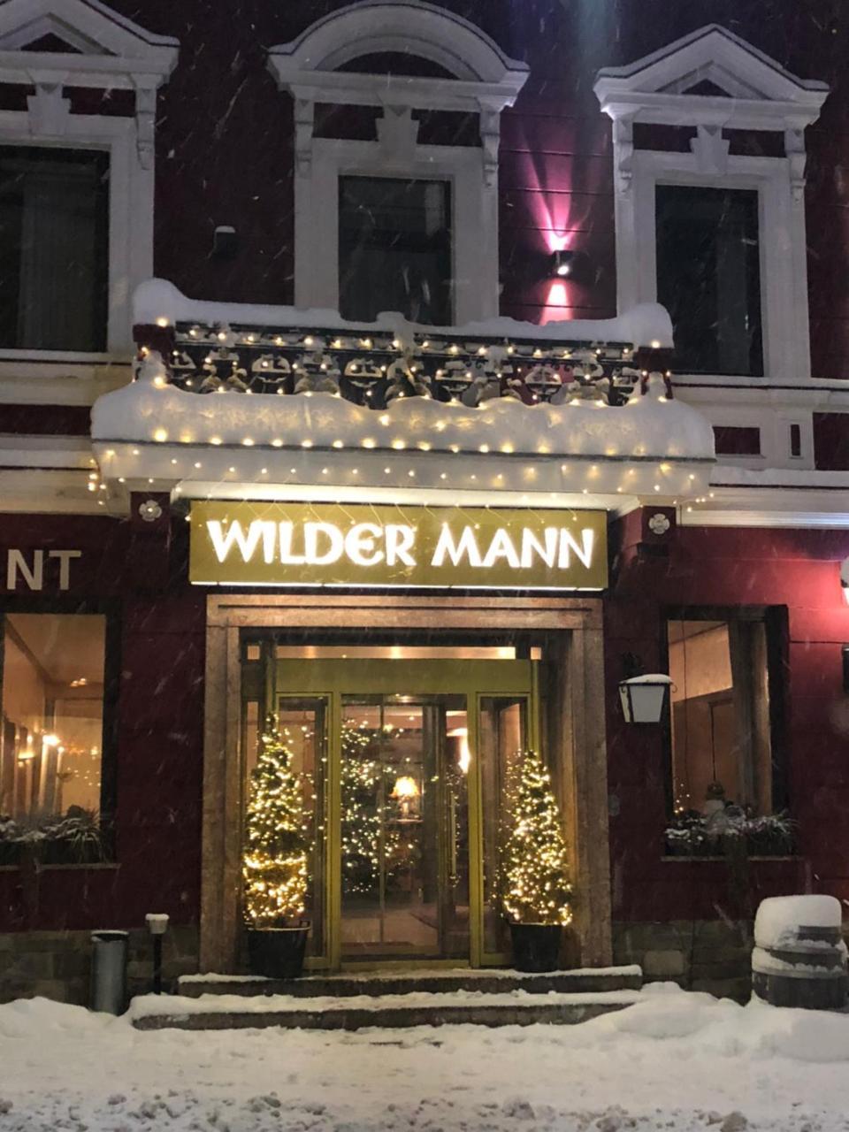 Hotel Wilder Mann Steinach am Brenner Exteriör bild